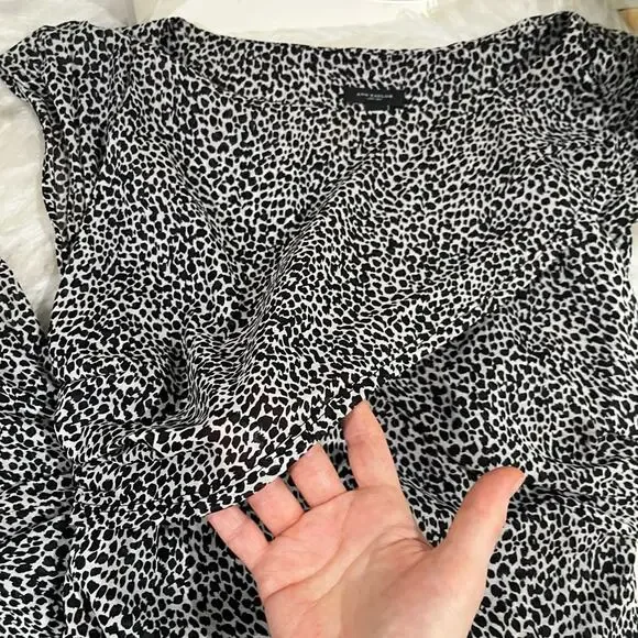 NEW Ann Taylor Silk Classic Ruched Draped Tailored Hourglass City Pencil Dress 0 - Picture 10 of 16